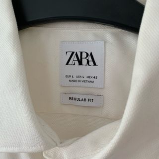 Camisa Zara Hombre Talla L Blanca