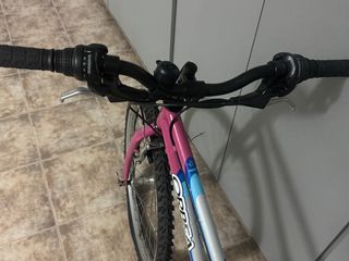 Bicicleta Orbea infantil rosa y blanca