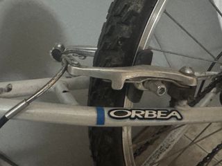 Bicicleta Orbea infantil rosa y blanca