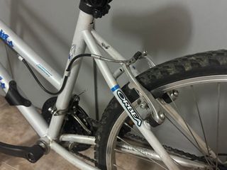 Bicicleta Orbea infantil rosa y blanca