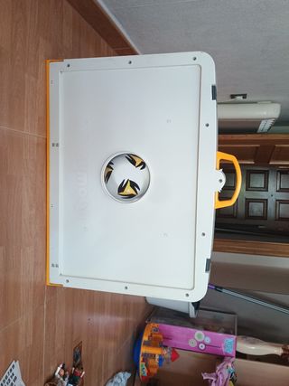 Futbolín Playmobil con jugadores