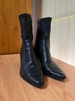 Botines negros Zara 