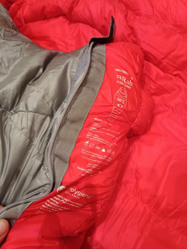 Saco de dormir Rab Neutrino 400