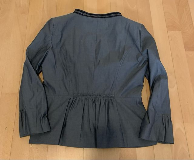 Traje Alberta Ferreti Chaqueta y Falda Gris