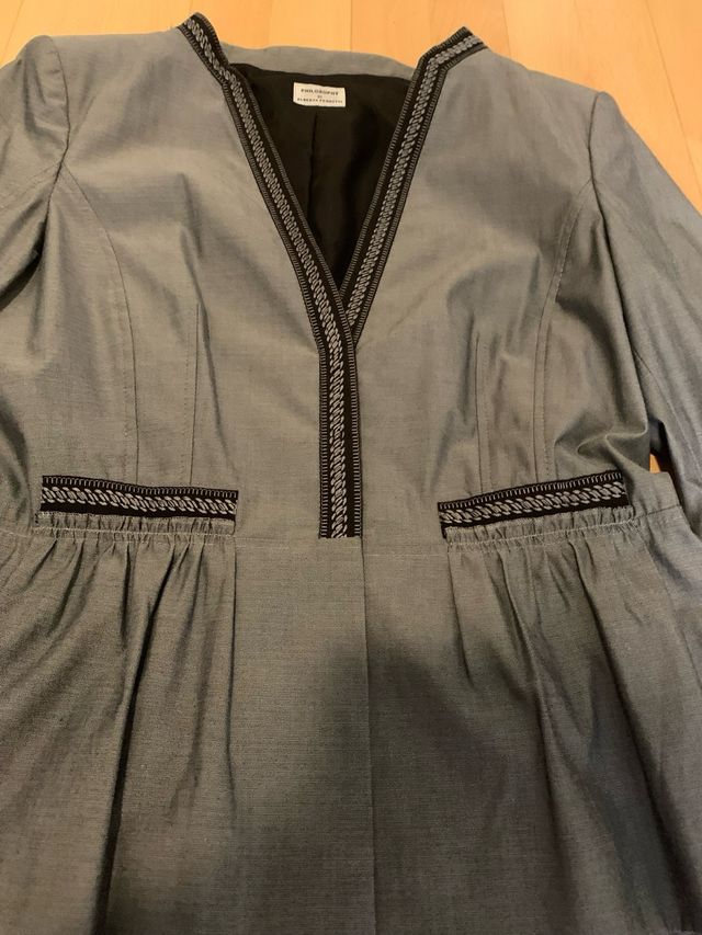 Traje Alberta Ferreti Chaqueta y Falda Gris