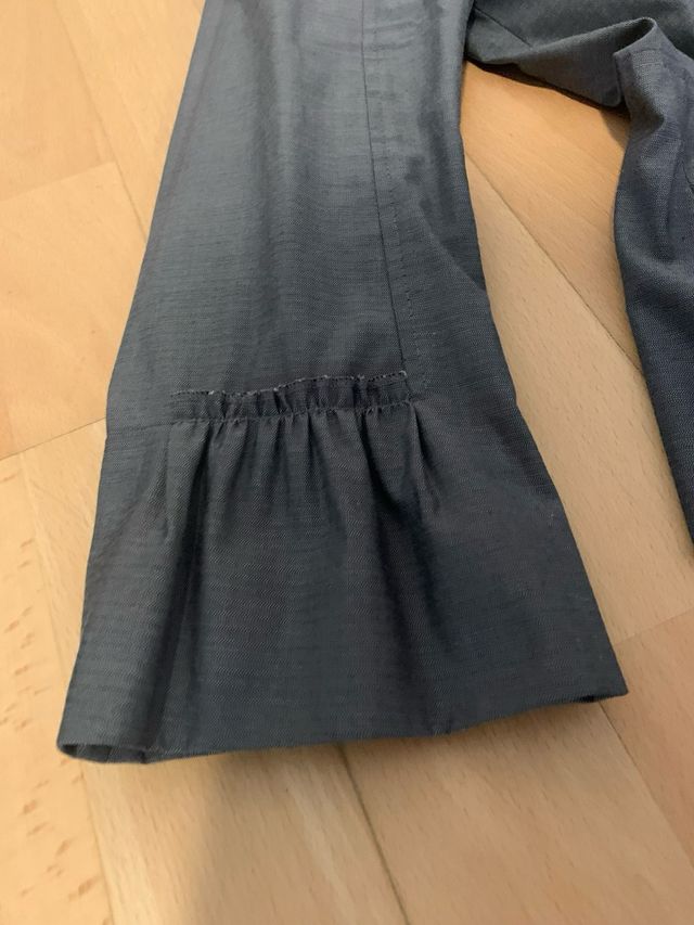 Traje Alberta Ferreti Chaqueta y Falda Gris