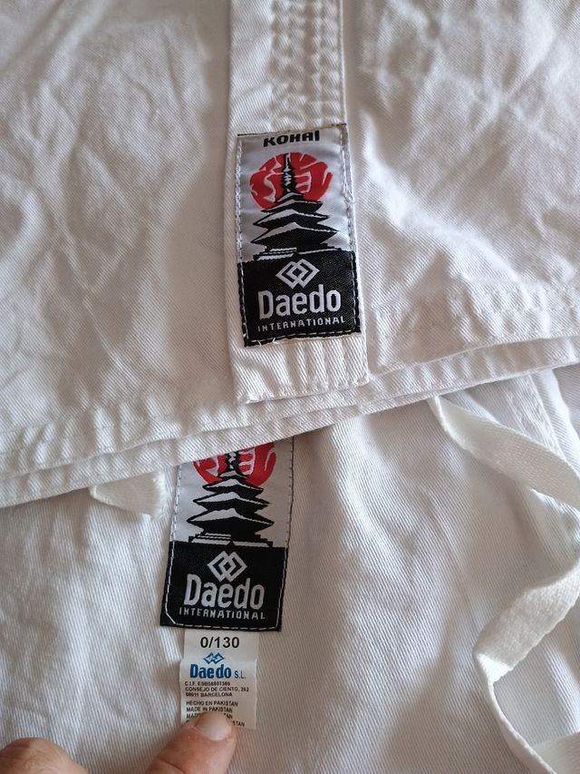 Kimono Daedo Infantil Blanco