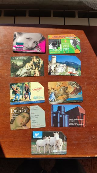 Lotto schede telefoniche tiratura limitata