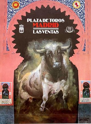 CARTEL DE TOROS DE MADRID 8/5/1994
