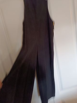 Peto vaquero negro Mango Talla M, sin estrenar 