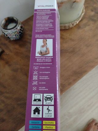 Faja Lumbar Vitalmaxx Talla S/M Beige