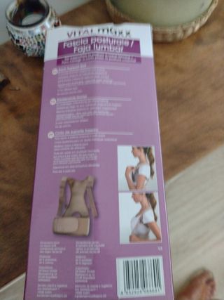 Faja Lumbar Vitalmaxx Talla S/M Beige