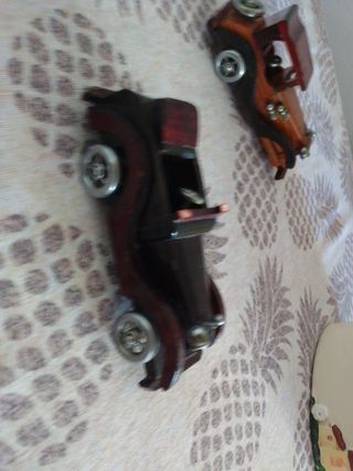 Macchinine in legno vintage