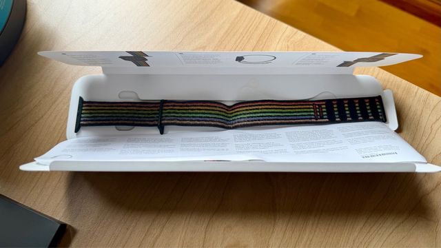 Cinturino per Apple Watch Nike Edition 45 mm Rainbow