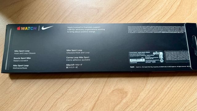 Cinturino per Apple Watch Nike Edition 45 mm Rainbow