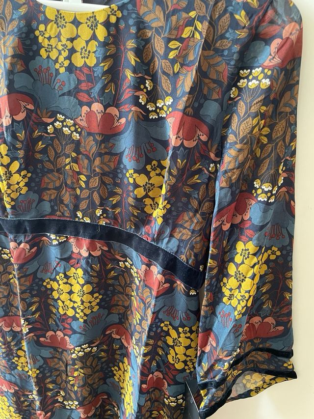 Abito Zara fantasia floreale
