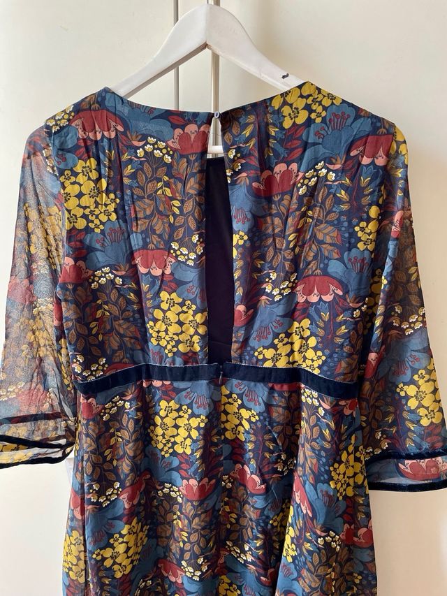 Abito Zara fantasia floreale