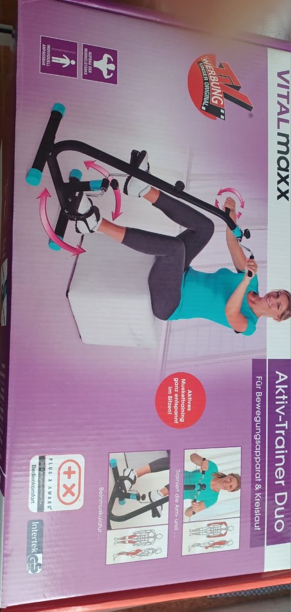 Bicicleta estática plegable acero inoxidable