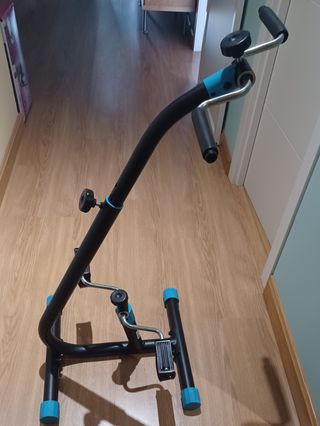 Bicicleta estática plegable acero inoxidable