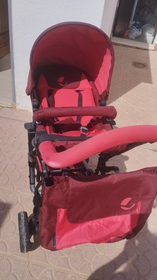 Carrito bebe con capazo ( mirar fotos)