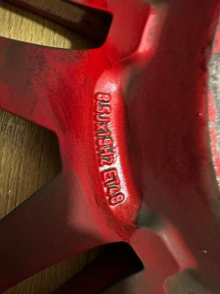 Llantas Audi RS4 Originales Rojas