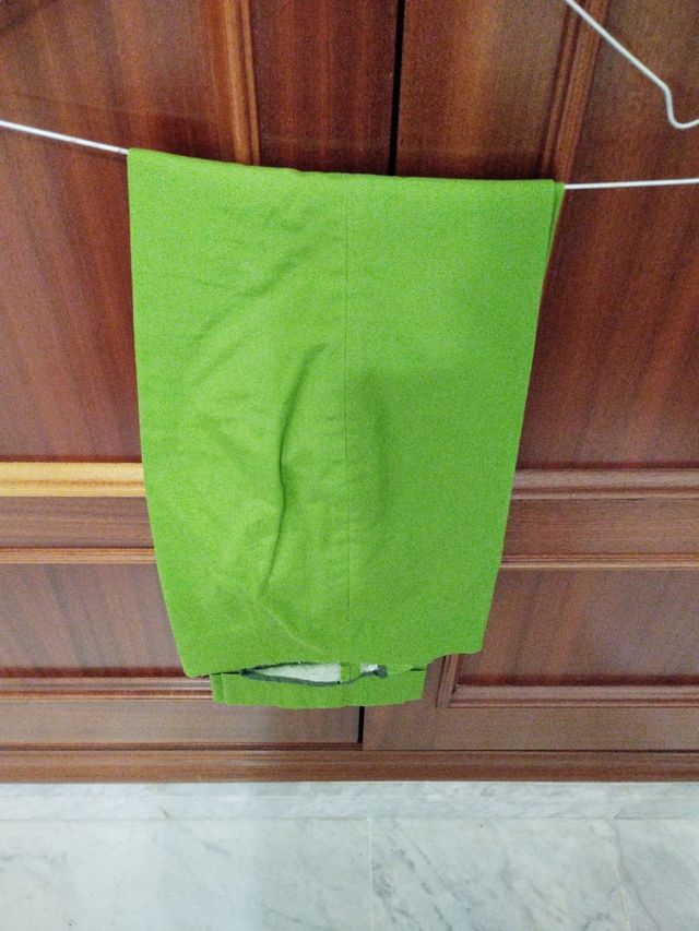 Conjunto Tintoretto Verde Chaqueta Pantalón Top Se