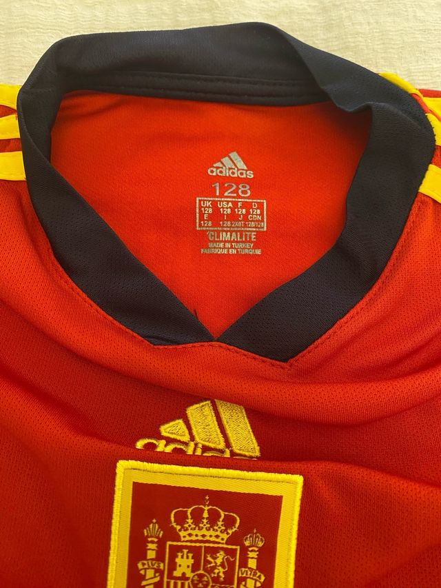 Equipación España niño T8. Pedri