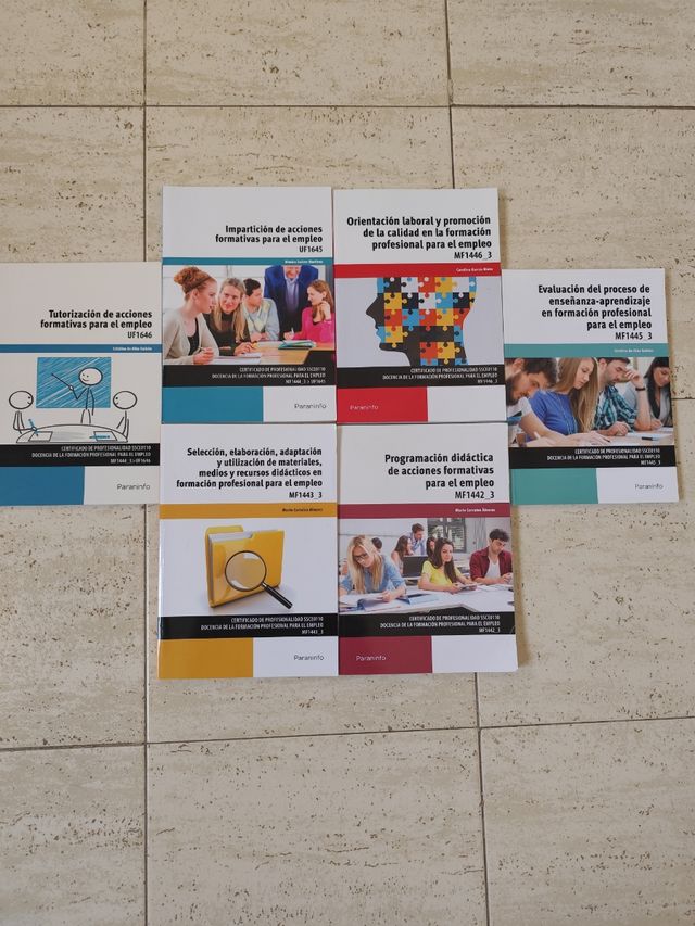 Libros certificado de profesionalidad docencia