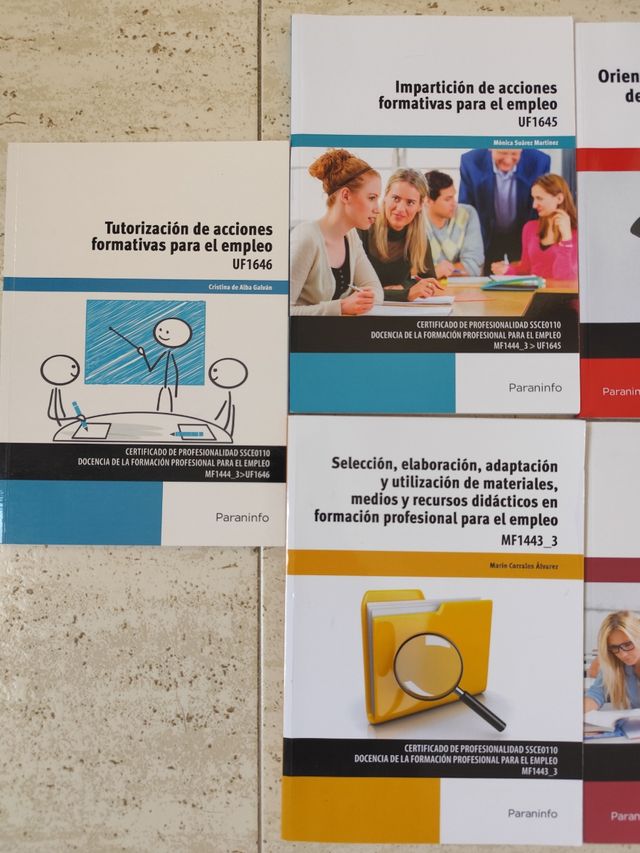 Libros certificado de profesionalidad docencia