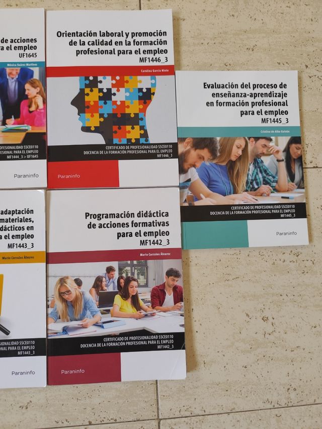 Libros certificado de profesionalidad docencia