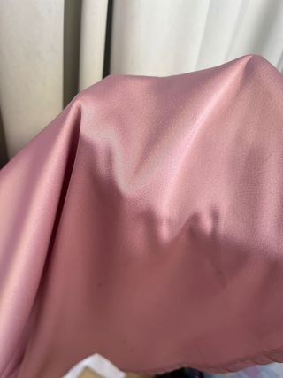 Vestido fiesta de Sorella rosa satén