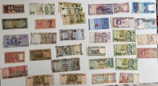 Lote Billetes del Mundo