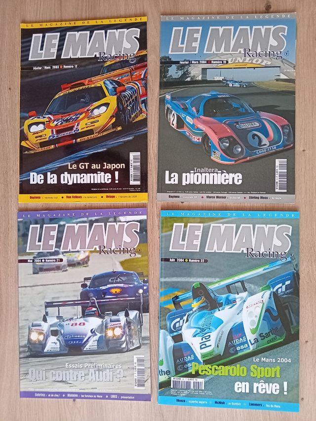Revistas sport auto Le Mans Racing