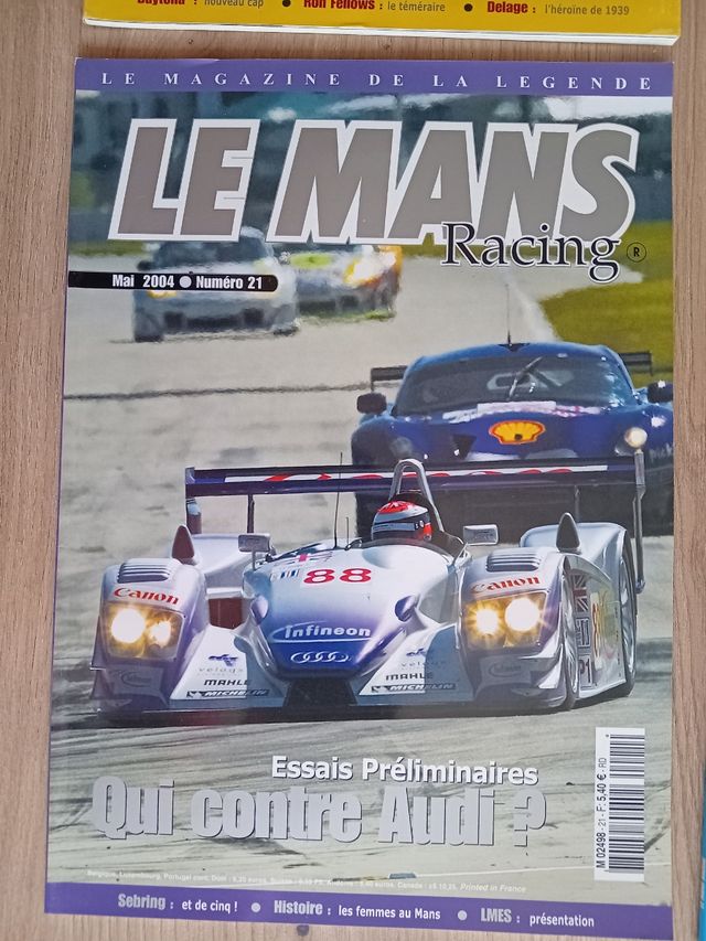 Revistas sport auto Le Mans Racing