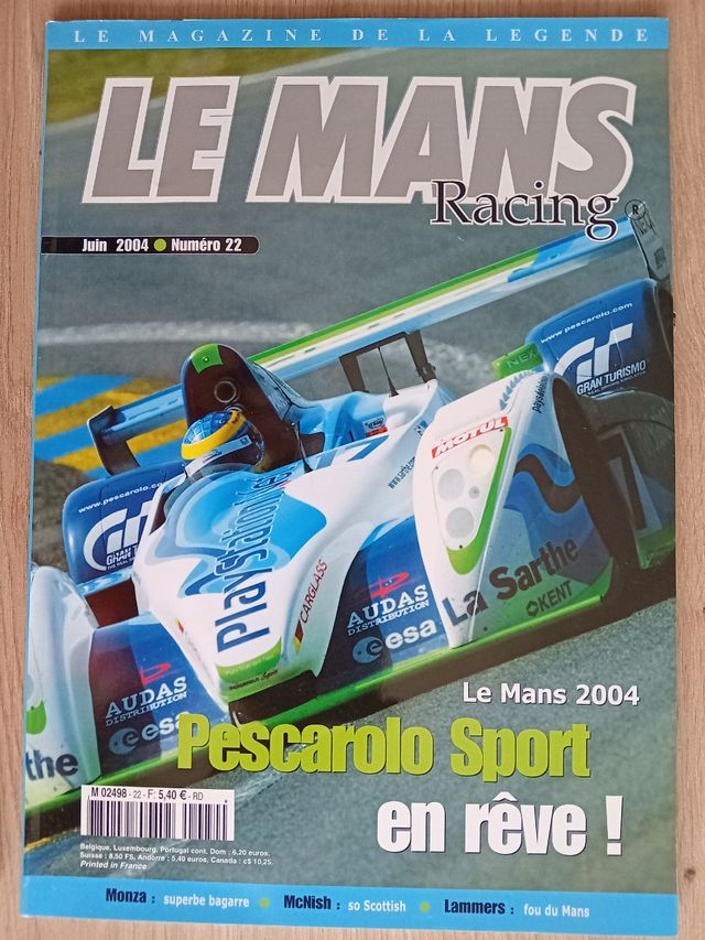 Revistas sport auto Le Mans Racing