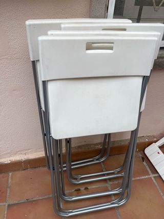 Pack 4 Sillas Plegables Exterior