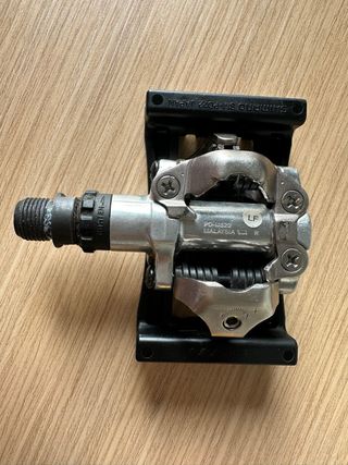 Pedales Shimano PD-M520 Automáticos.Y adaptadores 