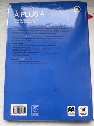 À plus 4 - Éd Macmillan Cahier d'exercices + CD