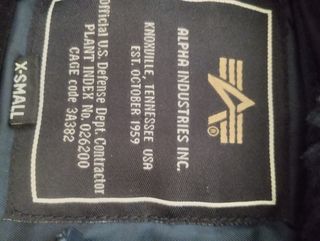 Chaqueta Alpha Industries X-Small