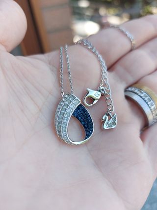 Collana Swarovski ciondolo goccia
