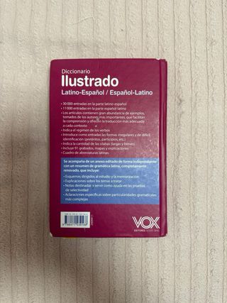 Diccionario latín (VOX)
