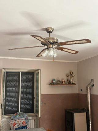 Lampadario Ventilatore Soffitto