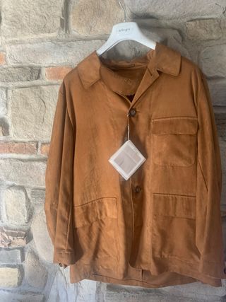 Giacca Allegri pelle marrone