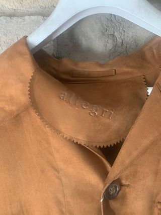 Giacca Allegri pelle marrone