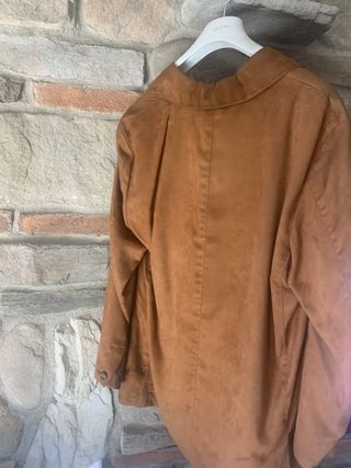 Giacca Allegri pelle marrone