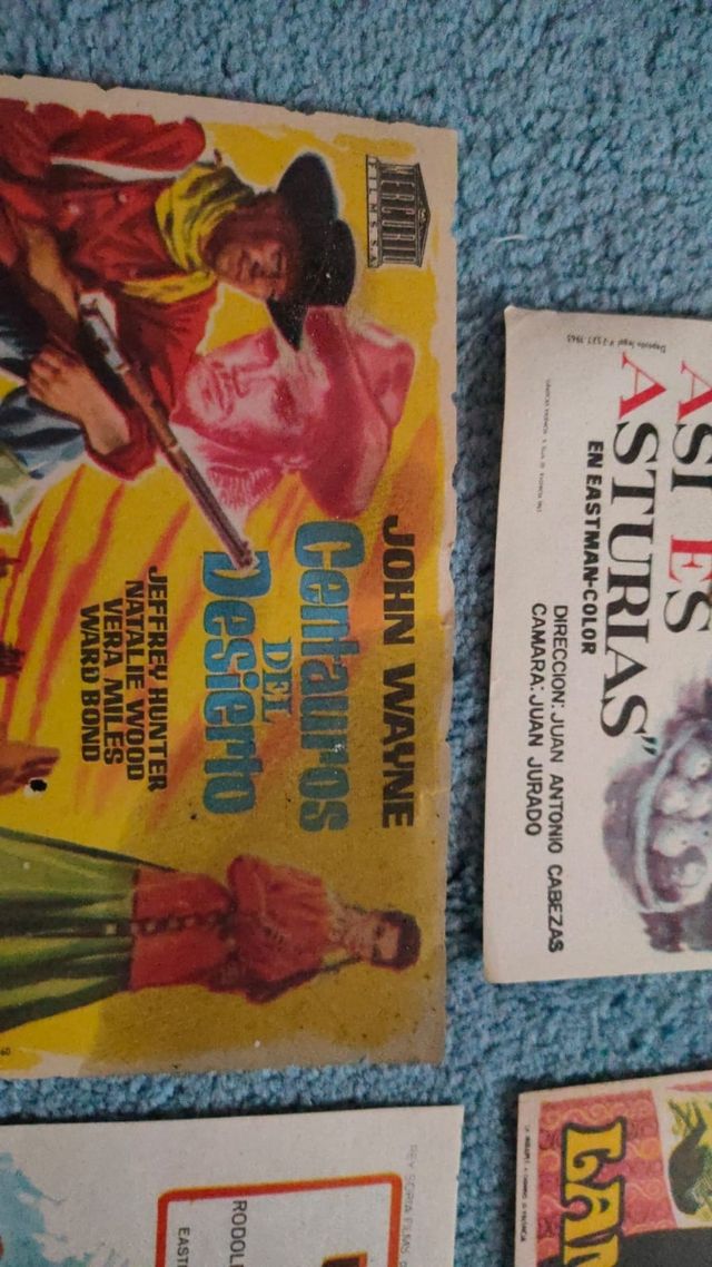 4 Carteles Pequeños Películas Cine Español