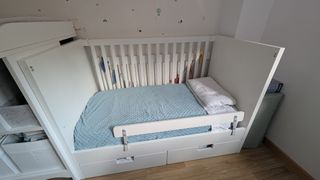 Cuna/Cama Evolutiva Ikea Stuva con Cajones