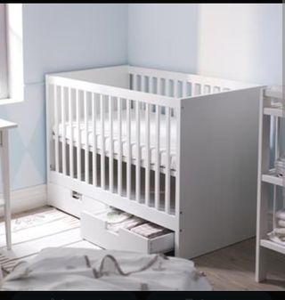 Cuna/Cama Evolutiva Ikea Stuva con Cajones