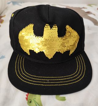 Gorra niño Batman Lentejuelas 