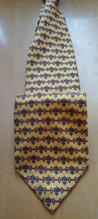Corbata de caballero con estampado